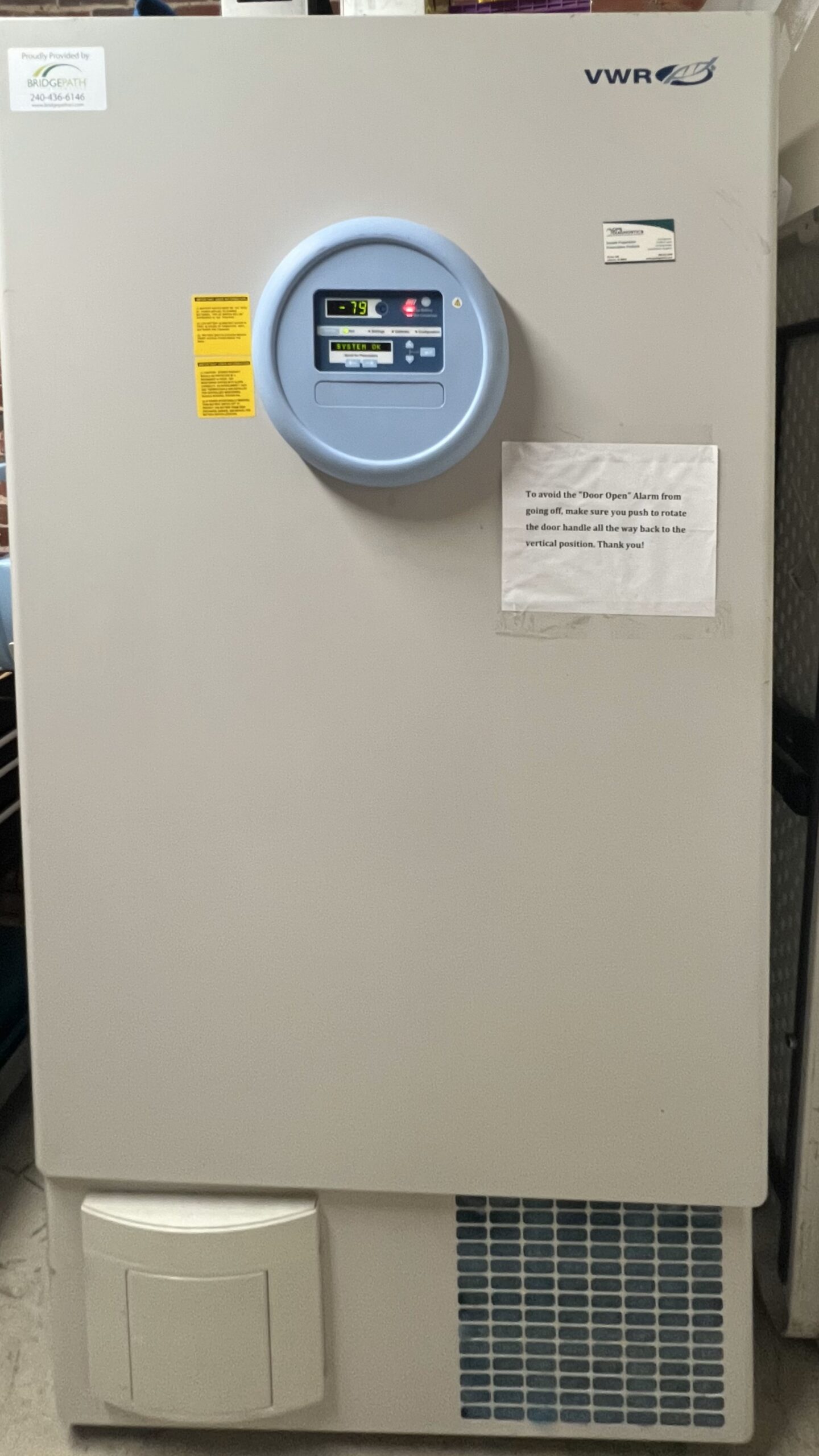 VWR Freezer